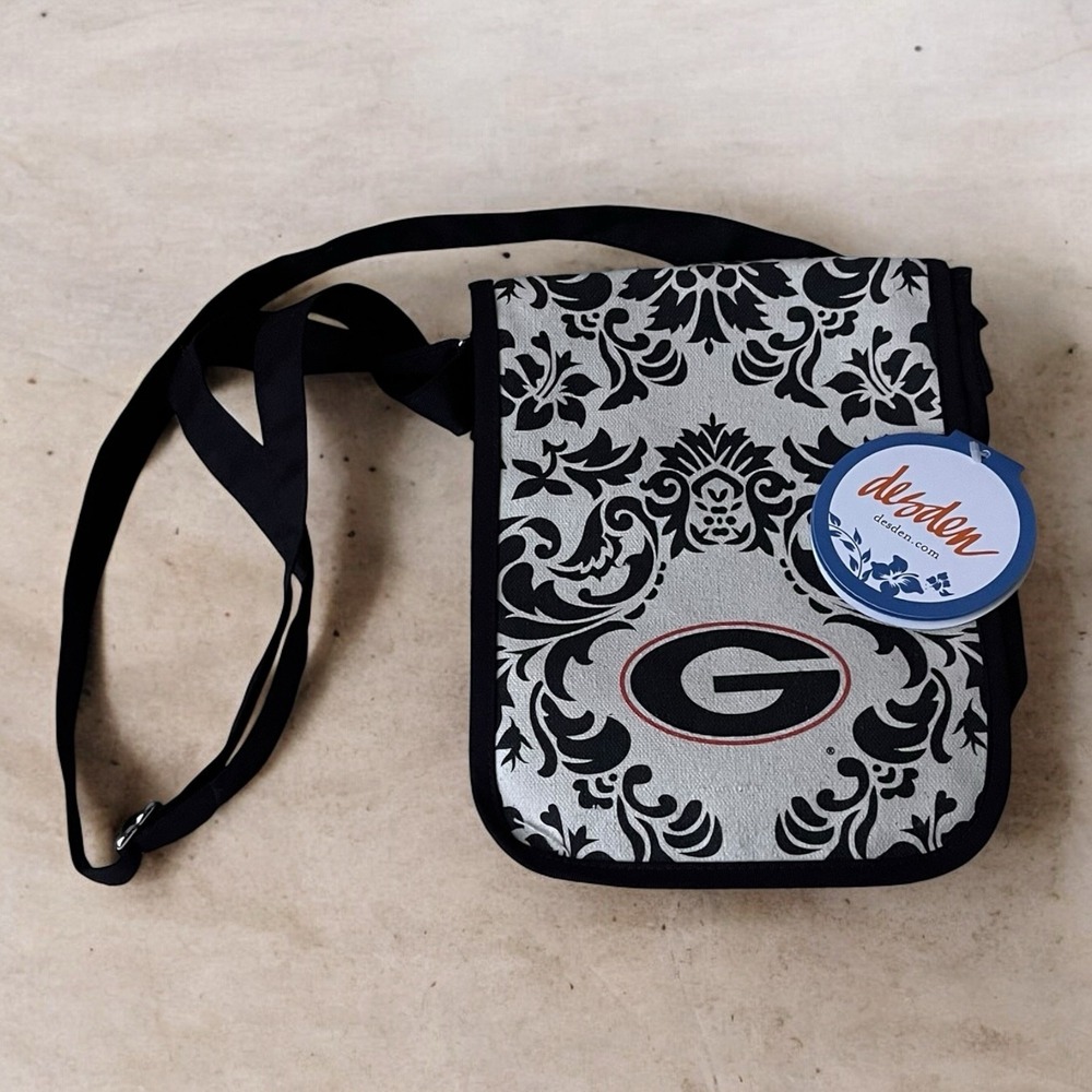 Desden Georgia Bulldogs Crossbody purse Bag Go Dawgs Adjustable Souvenirs NCAA